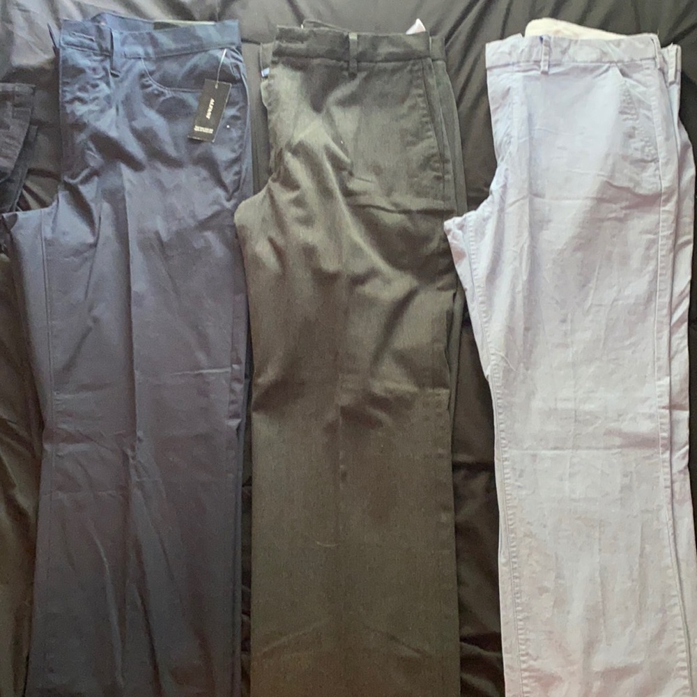 3 Pairs of Dress Pants (34X32)